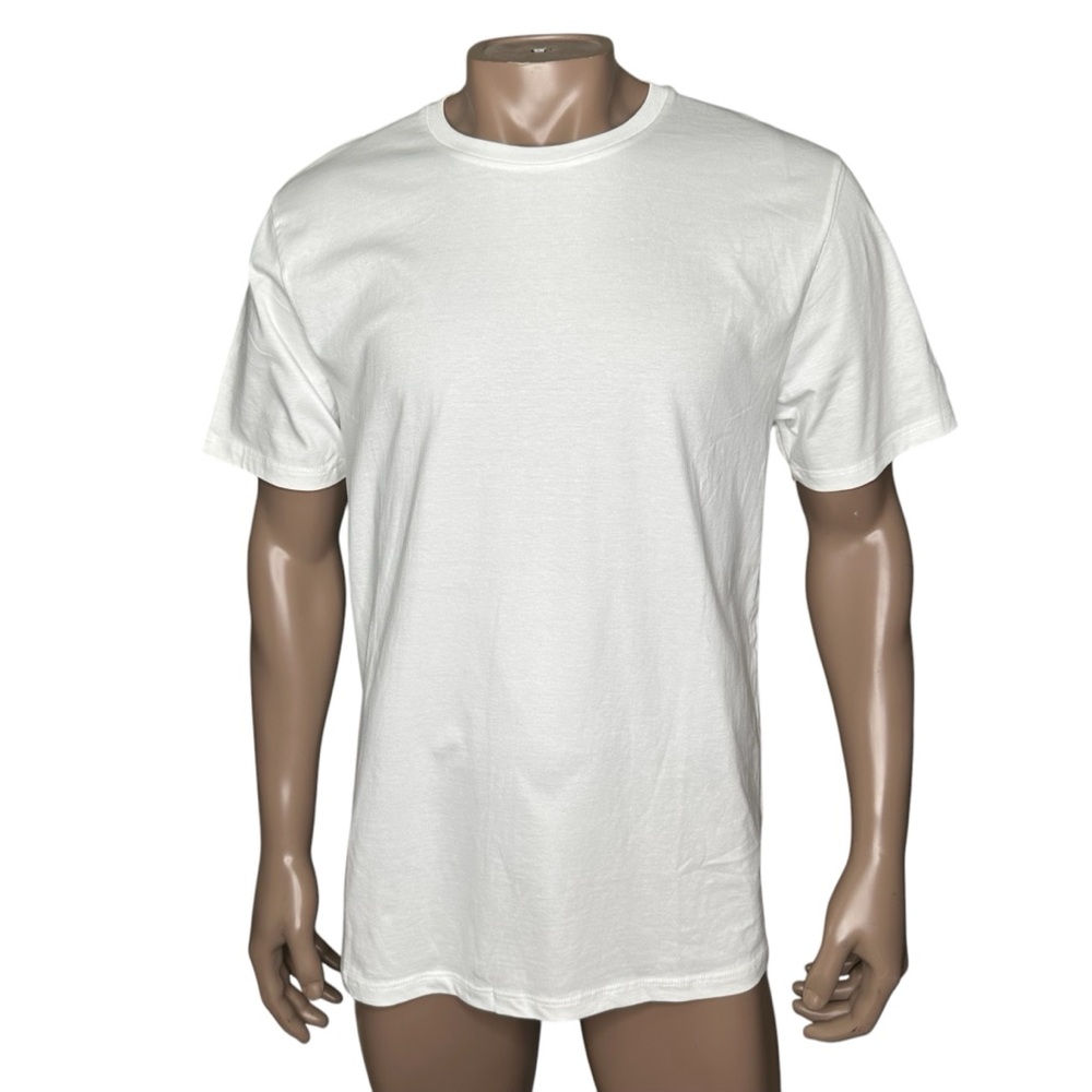 Topman Men’s Crewneck Short Sleeve White T-Shirt